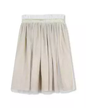 Юбка для девочки с тюлем и резинкой на талии Billieblush, золотой