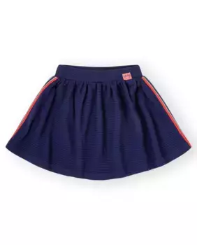 Юбка для девочки темно-синего цвета в полоску Canada House