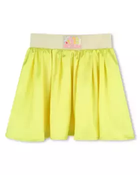 Юбка для девочки в однотонном желтом цвете Billieblush, жёлтый