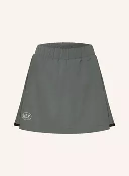 Юбка для гольфа Ea7 Emporio Armani, зеленый