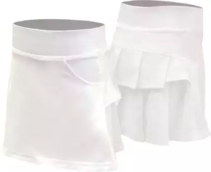 Юбка для гольфа Sara для девочек Garb, белый