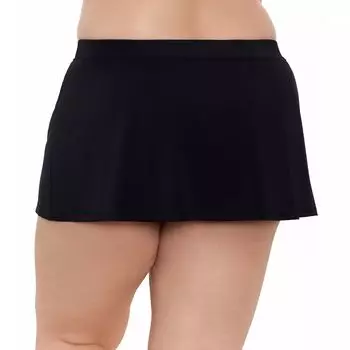 Юбка для плавания больших размеров Bal Harbour с контролем живота Bal Harbour, черный