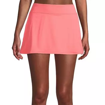 Юбка для плавания Petite Lands' End UPF 50 с контролем живота, цвет Wood Lily