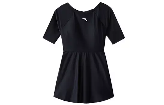 Юбка для плавания серии Wild Waist, женская, черная Anta