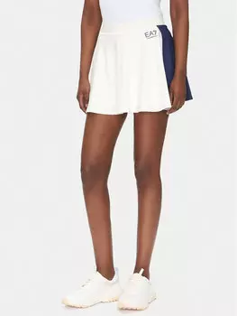 Юбка для тенниса стандартный крой 7W000204 AF13282 M0058 Ea7 Emporio Armani, белый