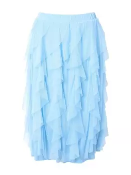 Юбка до колена Angel of Style Rock, цвет himmelblau