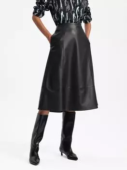 Юбка до колена BGN Rock, черный