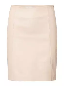 Юбка до колена Bolongaro Trevor Lederrock MIDI, цвет ivory