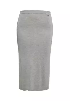 Юбка до колена DreiMaster, цвет HELLGRAU MELANGE