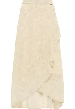 Юбка до колена DreiMaster, цвет Wollweiss Mehrfarbig