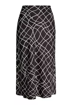 Юбка до колена DreiMaster Midi, черный