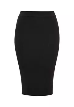 Юбка до колена faina, черный