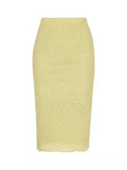 Юбка до колена faina, зеленый