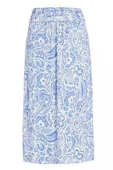 Юбка до колена Gina Laura, цвет kornblume