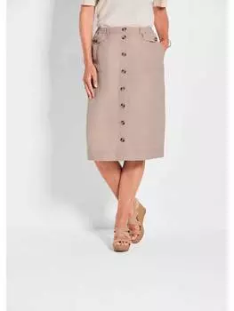 Юбка до колена GOLDNER, цвет stein