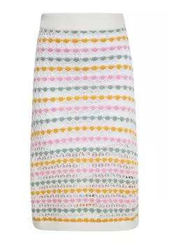 Юбка до колена IZIA, желтый