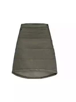 Юбка до колена Jack Wolfskin Funktionsrock ALPENGLUEHEN SKIRT W, зеленый