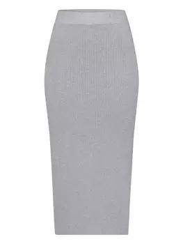 Юбка до колена Les Lunes, пятнистый серый