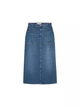 Юбка до колена Marc O'Polo Jeansrock regular, цвет Soft touch dark blue wash
