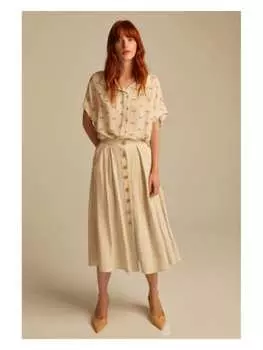 Юбка до колена & me, бежевый