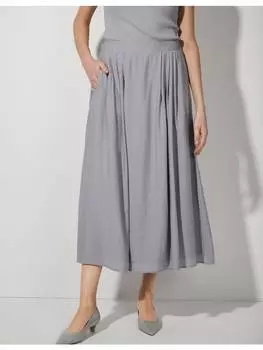 Юбка до колена More & More, серый