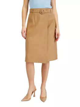 Юбка до колена orsay, коричневый