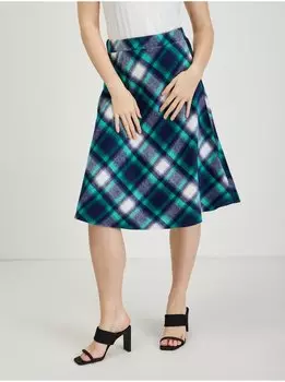 Юбка до колена orsay, темно синий