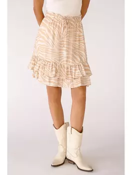 Юбка до колена Oui, бежевый