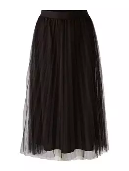 Юбка до колена Oui Midirock, черный