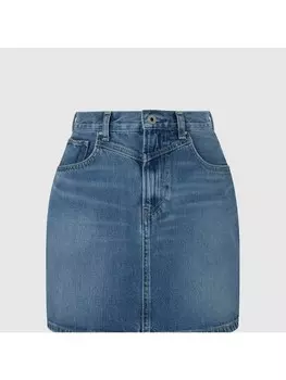 Юбка до колена Pepe Jeans Rock, цвет Denim