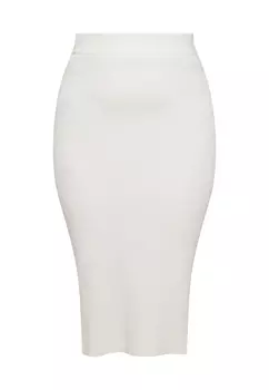 Юбка до колена RISA, белый