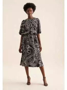 Юбка до колена Seidensticker, черный