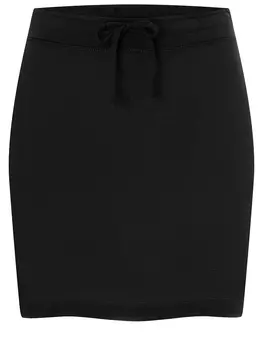 Юбка до колена super.natural Merino, черный