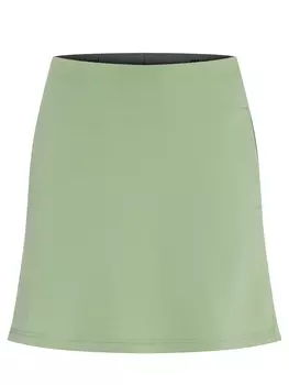 Юбка до колена super.natural Merino, зеленый