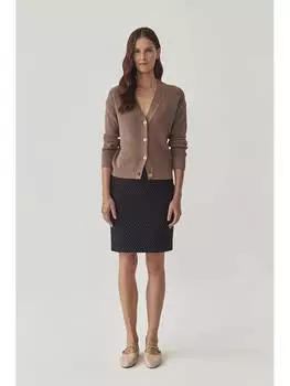 Юбка до колена TATUUM, антрацит