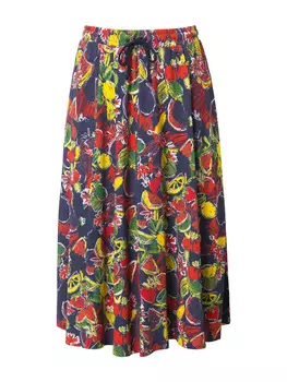 Юбка до колена Ulla Popken, цвет gebrannter ton