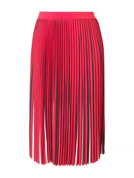 Юбка до колена Ulla Popken, цвет lychee