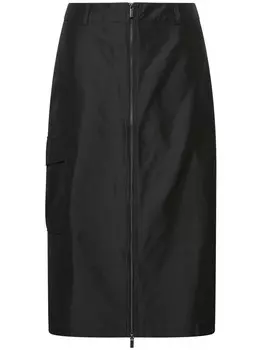 Юбка до колена Ulla Popken Rock, черный