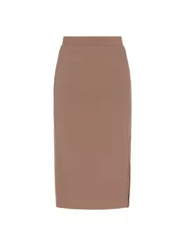 Юбка до колена usha BLACK LABEL, бежевый