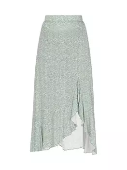 Юбка до колена Usha, цвет turquoise white