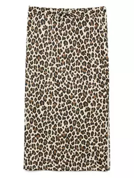 Юбка до колена Vero Moda, цвет beige/schwarz