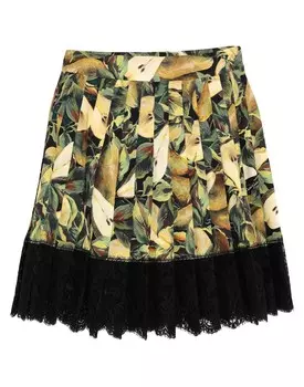 Юбка Dolce&Gabbana, зеленый