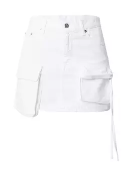 Юбка Dondup Skirt, цвет White denim