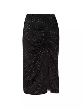 Юбка DreiMaster Klassik, цвет schwarz gepunktet