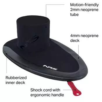 Юбка Drylander Shock Cord с брызгами NRS, цвет M