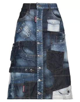 Юбка Dsquared2, синий