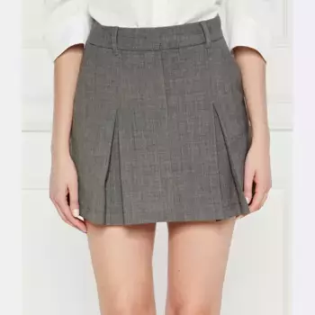 Юбка джервис с добавлением шерсти Marella, серый