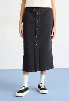 Юбка джинсовая COLBY SKIRT Carhartt WIP, цвет black