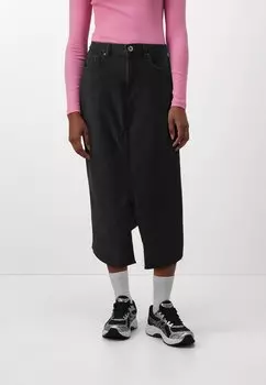 Юбка джинсовая PCJESSIE Pieces, черный