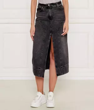 Юбка джинсовая Pinko Gregoriana, черный